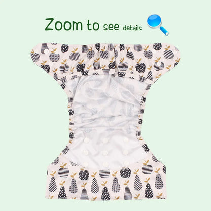 [Littles&Bloomz] 2024 New Baby One Size Reusable Cloth NAPPY Cover Wrap To Use With Flat or Fitted Nappy Diaper