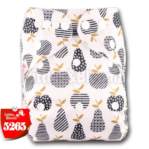 [Littles&Bloomz] 2024 New Baby One Size Reusable Cloth NAPPY Cover Wrap To Use With Flat or Fitted Nappy Diaper