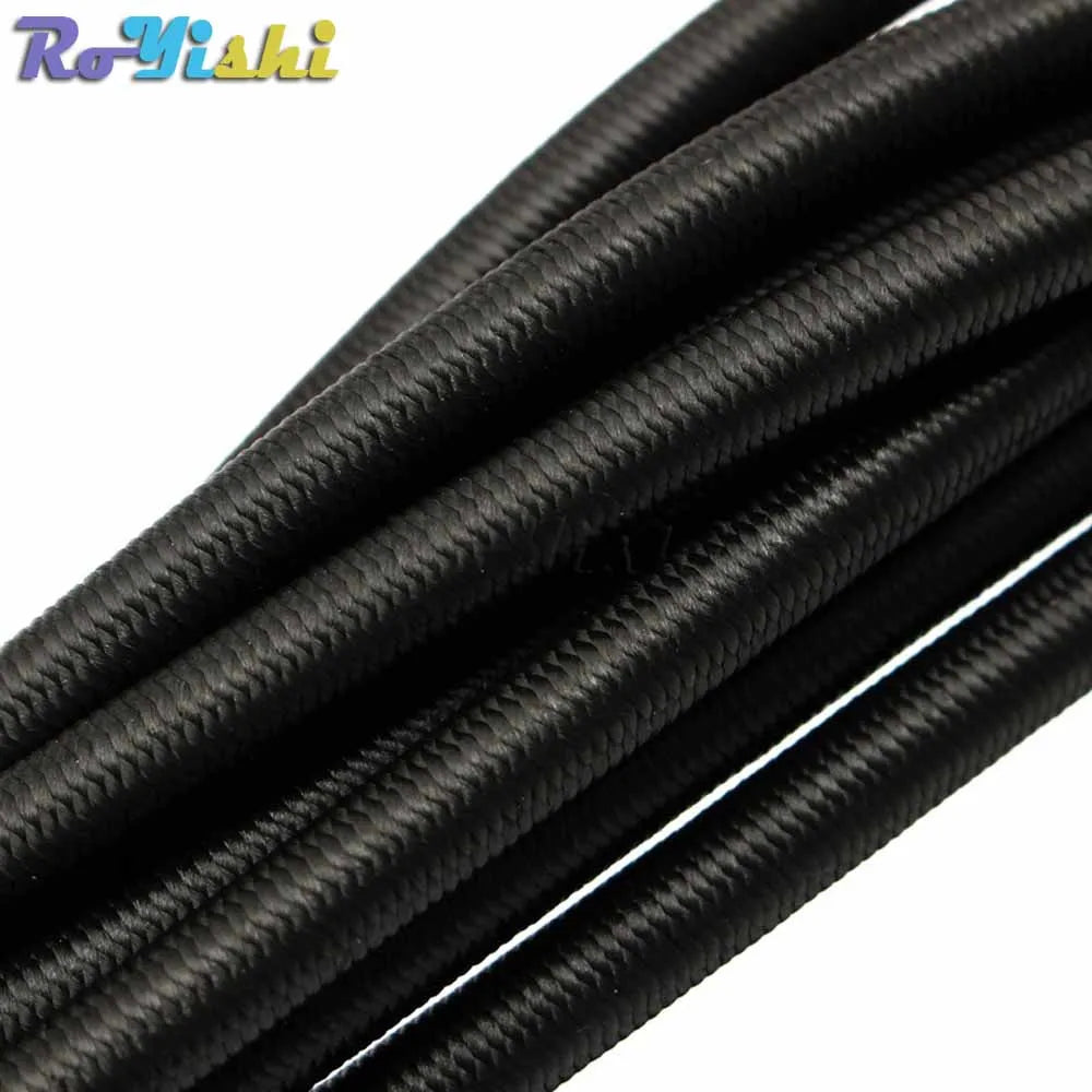 10 Meters Strong Elastic Rope Bungee Shock Cord Stretch String for DIY Jewelry Making Outdoor Project Tent Kayak Boat Backage