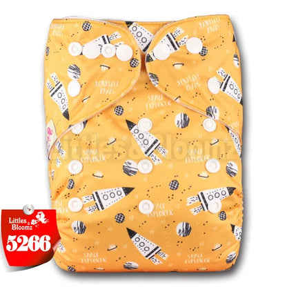 [Littles&Bloomz] 2024 New Baby One Size Reusable Cloth NAPPY Cover Wrap To Use With Flat or Fitted Nappy Diaper