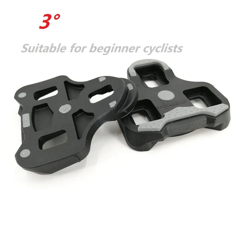 Zeray Road Pedal Cycling Shoes Cleats Self Locking Pedal Anti-Slip Cleat Compatible Keo Road Bike Cycling Accessories