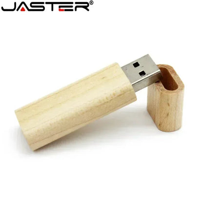 JASTER Wooden / bamboo USB Flash Drive 2.0 4GB 8GB 16GB 32GB 64GB 128GB Pen Driver Pendrive  Memory Creativo Personal LOGO Gifts