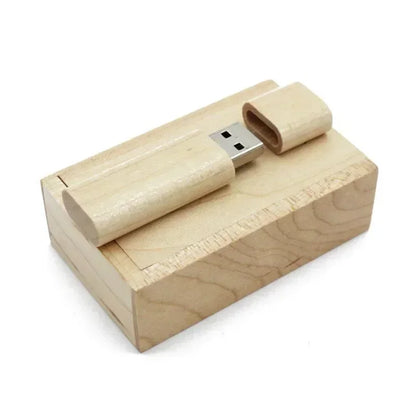 JASTER Wooden / bamboo USB Flash Drive 2.0 4GB 8GB 16GB 32GB 64GB 128GB Pen Driver Pendrive  Memory Creativo Personal LOGO Gifts