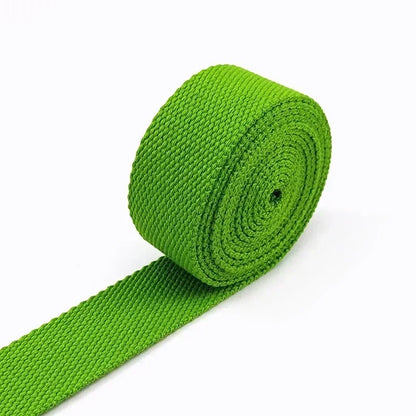 8M 20/25/32/38mm 2mm Thick Webbing Tapes Polyester Cotton Canvas Bag Webbings Ribbon for Backpack Strap Belt Band Garment Craft